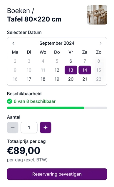 Online boeken
